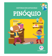 Livro Almofadado pequeno Pinóquio - Livro almofadado pequeno
