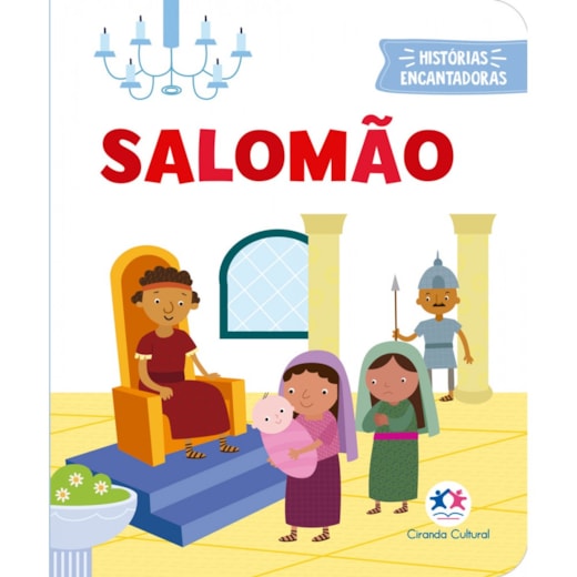 Livro Almofadado pequeno Salomão - Livro almofadado pequeno