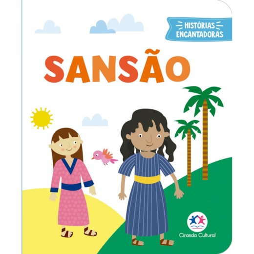 Livro Almofadado pequeno Sansão - Livro almofadado pequeno