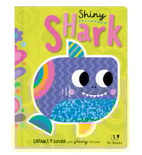 Livro Almofadado pequeno Shiny shark