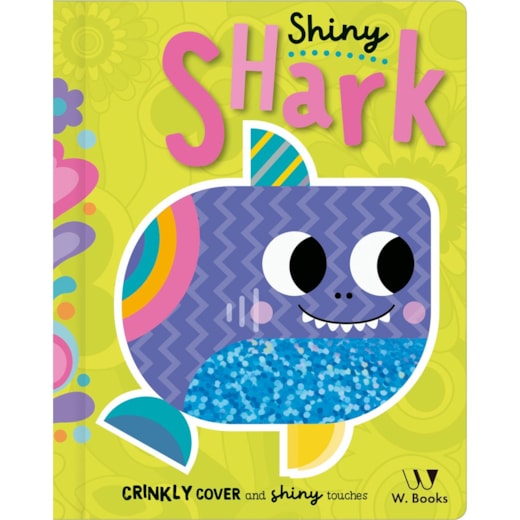 Livro Almofadado pequeno Shiny shark
