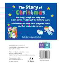 Livro Almofadado pequeno The Story of Christmas