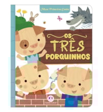 Livro Almofadado pequeno The Three little pigs
