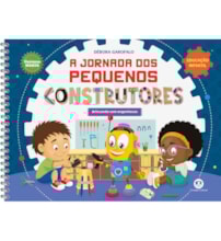Livro Apoio escolar A jornada dos pequenos construtores - Kit com livro + jogo desplugado