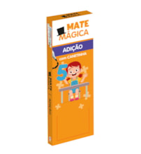 Livro Apoio escolar Adição - Livro Infantil de Matemática com Canetinha Reutilizável - Atividades Educativas