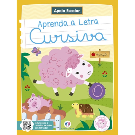 Livro Apoio escolar Apoio Escolar - Aprenda a letra cursiva