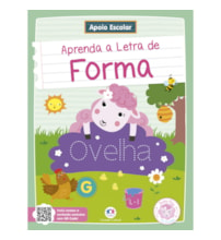 Livro Apoio escolar Apoio Escolar - Aprenda a letra de forma