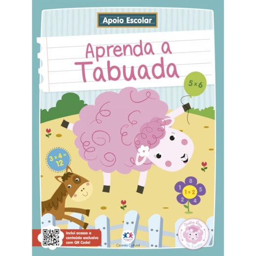 Livro Apoio escolar Apoio Escolar - Aprenda a Tabuada