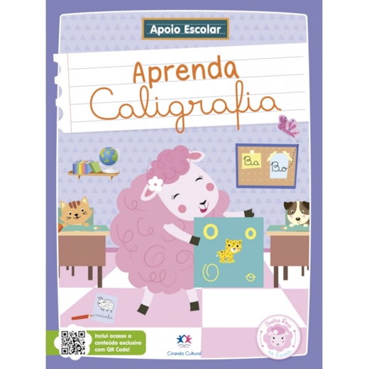 Livro Apoio escolar Apoio Escolar - Aprenda Caligrafia