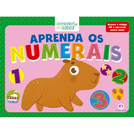 Livro Apoio escolar Aprenda os numerais