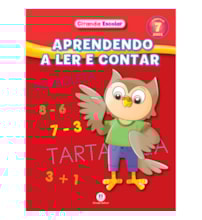 Livro Apoio escolar Aprendendo a ler e contar