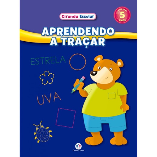 Livro Apoio escolar Aprendendo a traçar