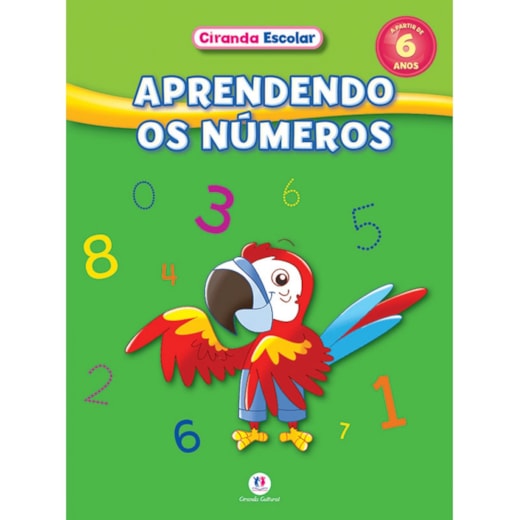 Livro Apoio escolar Aprendendo os números
