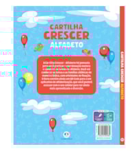 Livro Apoio escolar Cartilha Crescer - Alfabeto