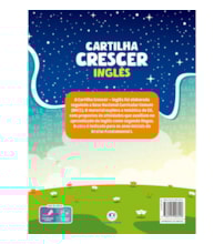 Livro Apoio escolar Cartilha Crescer - Inglês