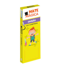 Livro Apoio escolar Divisão - Livro Infantil de Matemática com Canetinha Reutilizável - Atividades Educativas