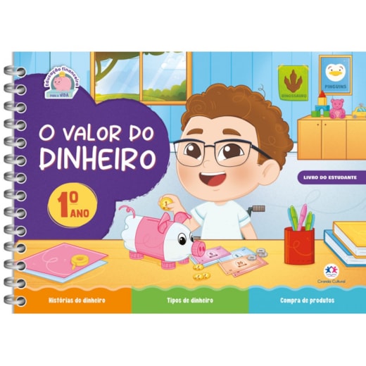 Livro Apoio escolar O Valor do Dinheiro - Livro do Estudante - 1 ano