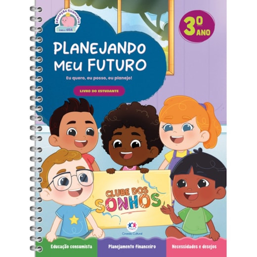Livro Apoio escolar Planejando Meu Futuro - Livro do Estudante - 3 ano