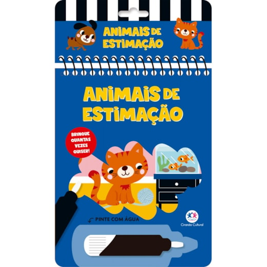 Livro Aquabook Animais de estimação