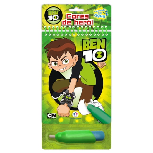 Livro Aquabook Ben 10 - Cores do herói