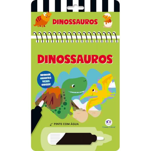 Livro Aquabook Dino