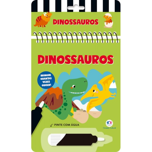 Livro Aquabook Dinossauros