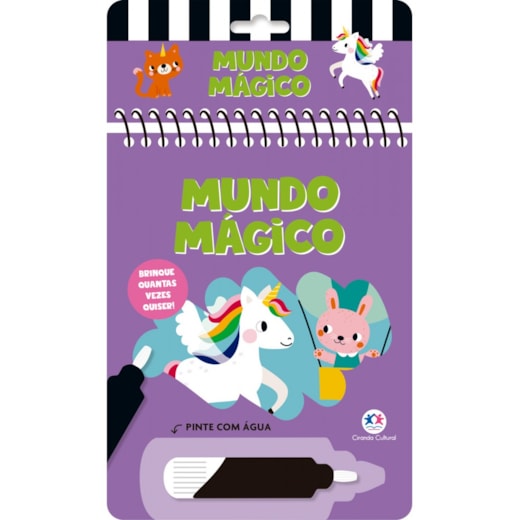 Livro Aquabook Mundo mágico