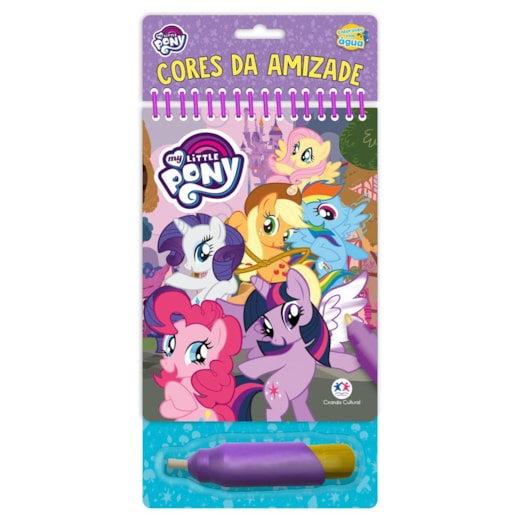 Livro Aquabook My Little Pony - Cores da amizade