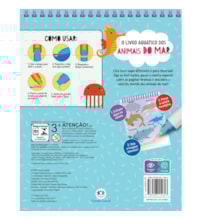 Livro Aquabook O livro aquático dos animais do mar