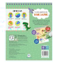 Livro Aquabook O livro aquático dos dinossauros