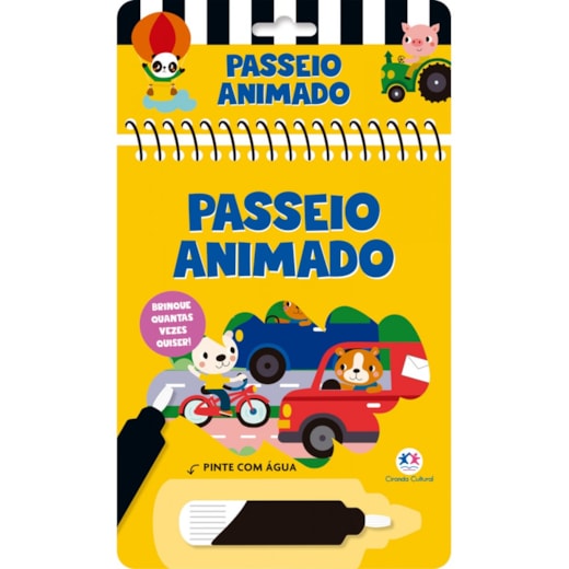 Livro Aquabook Passeio animado