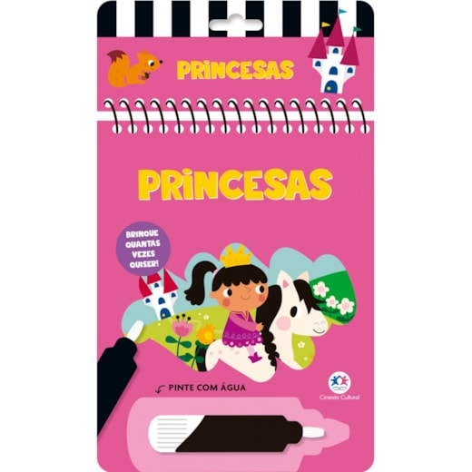 Livro Aquabook Princesas