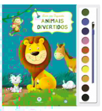 Livro Aquarela Animais divertidos Livro Aquarela Animais divertidos