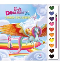 Livro Aquarela Barbie Dreamtopia - O mundo dos sonhos