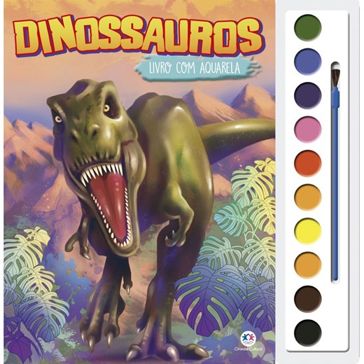 Livro Aquarela Dinossauros