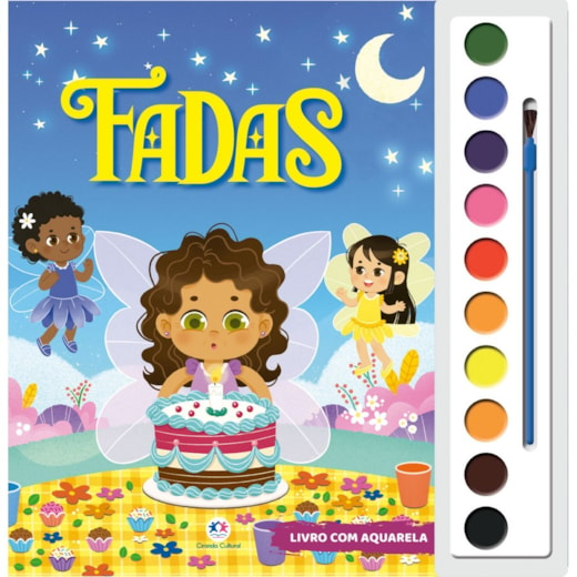 Livro Aquarela Fadas