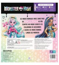 Livro Aquarela Monster High - Cores de arrepiar