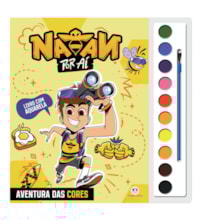 Livro Aquarela Natan por aí - Aventura das cores