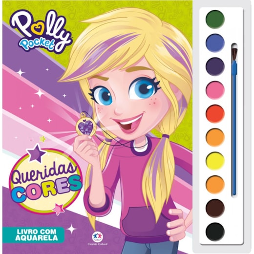 Livro Aquarela Polly - Queridas cores