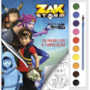 Livro Aquarela Zak Storm - Colorindo com a tripulação