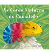 Livro As cores malucas do camaleão