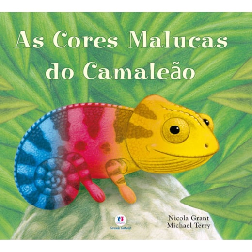 Livro As cores malucas do camaleão