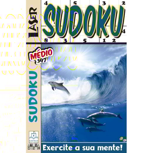 Livro Ativamente Revista Laser - 397-Sudoku-medio