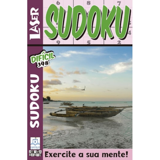 Livro Ativamente Revista Laser - 398-Sudoku-dificil