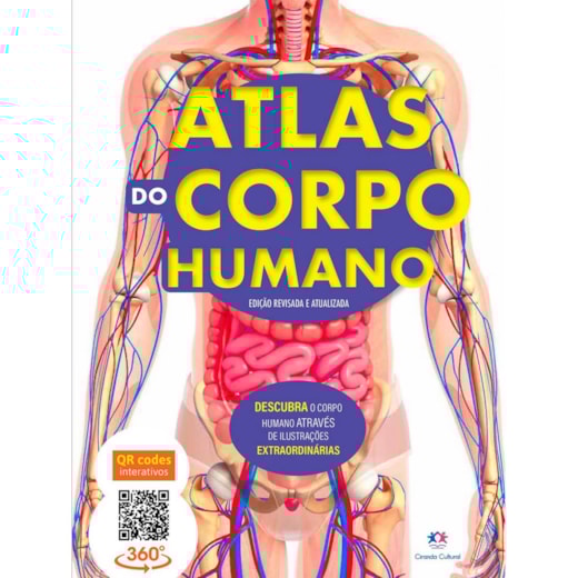 Livro Atlas Atlas do corpo humano - edição revisada e atualizada