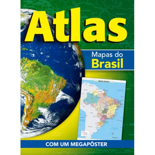 Livro Atlas Atlas - Mapas do Brasil