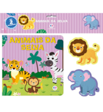 Livro Banho Animais da selva