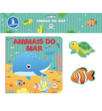 Livro Banho Animais do mar