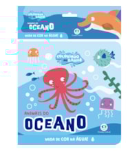 Livro Banho Animais do oceano Livro Banho Animais do oceano
