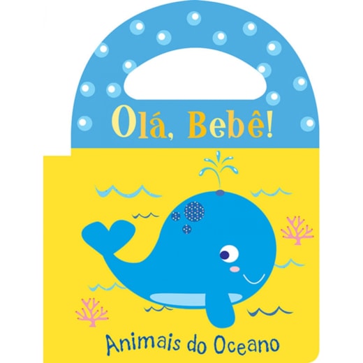 Livro Banho Animais do oceano